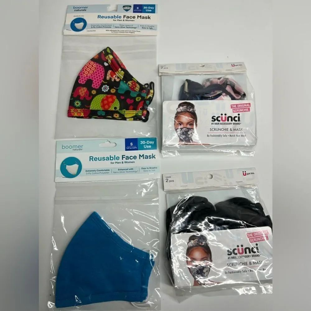 Bundle Masks & Scrunchie 4 packs - Picture 5 of 6